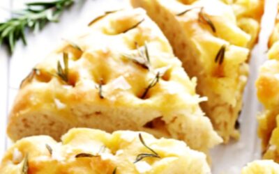 Rosemary and Garlic Focaccia (Milk, Egg, Nut Free)