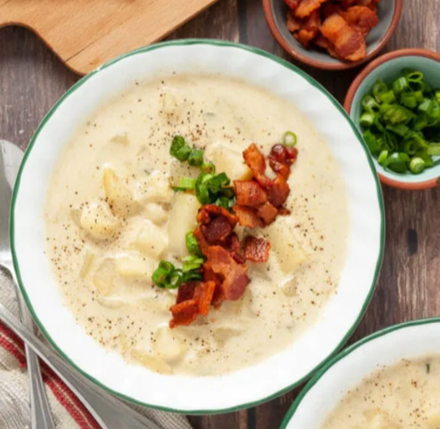 Easy creamy potato soup