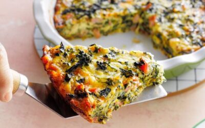 Crustless Spinach Quiche