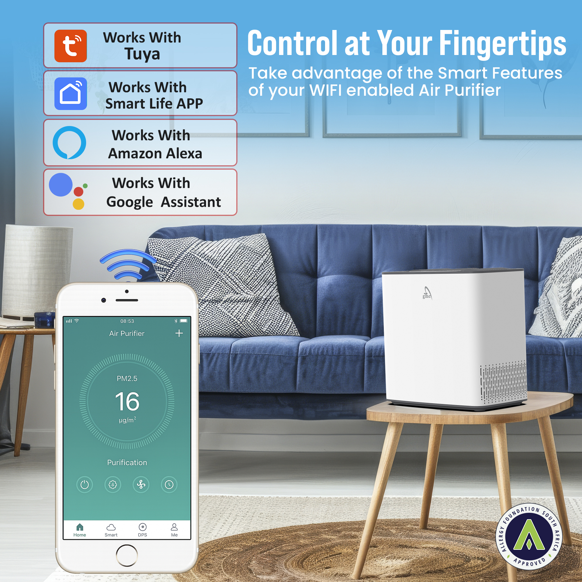 GMC AP1801 - Desktop Air Purifier - Image 4